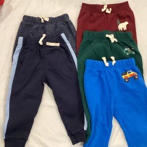 The Children's Place Kids Jogger Pants Set - Navy, Maroon, Green, Blue